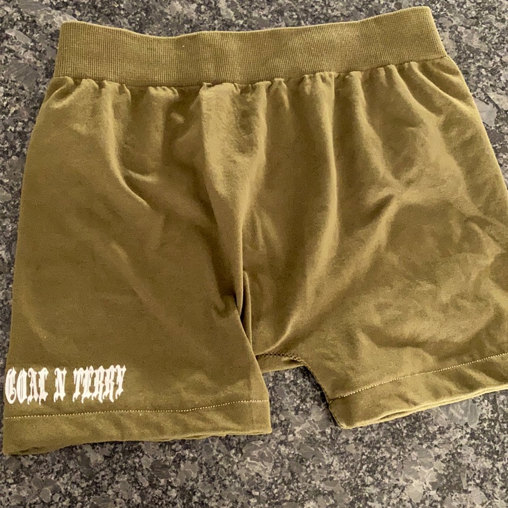 Coal n terry biker shorts